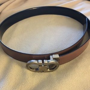 Ferragamo reversible belt (brown and black)